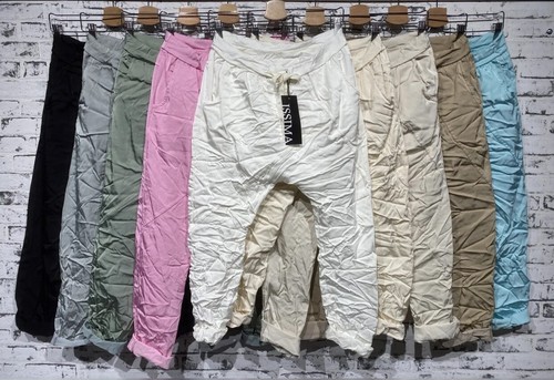Shiny baggy sweatpants hose - baggy,