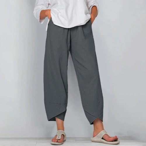 Italy hose damen leinenhose - hose,