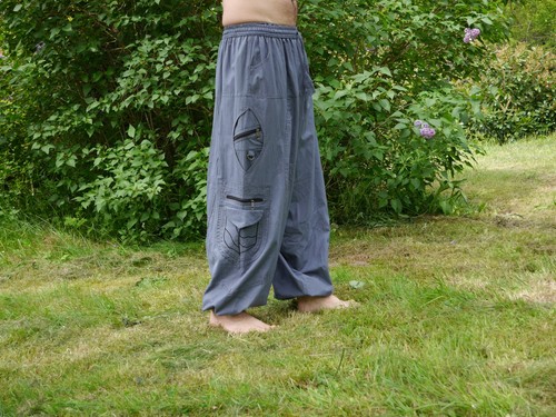 Goa haremshose mit - haremshose, dickem