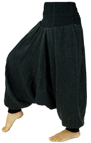 Flauschige haremshose - flauschige,