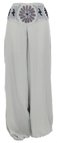 Bestickte boho pluderhose - bestickte,