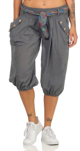 Damen pumphose kurz - damen, mit